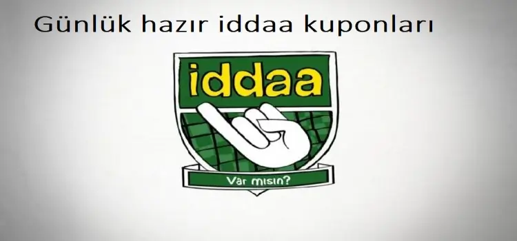 Günlük hazır iddaa kuponları