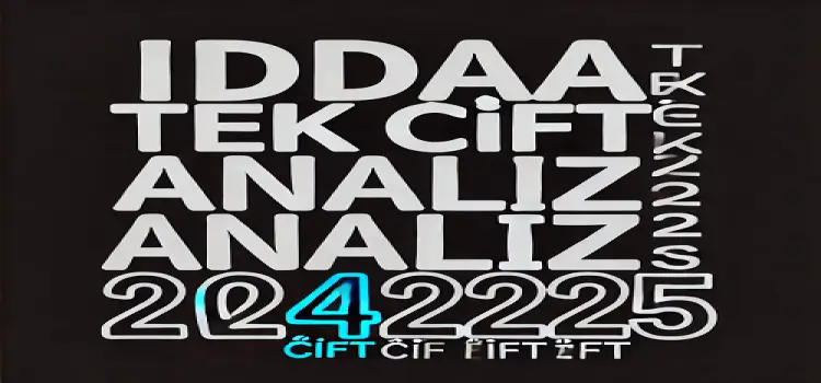 İddaa tek çift analiz 2024-2025