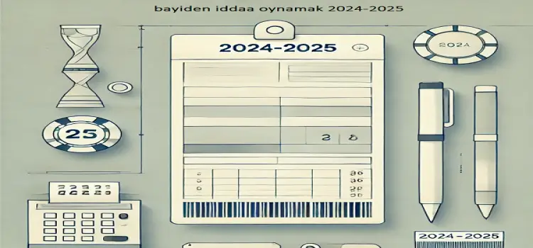 Bayiden iddaa oynamak 2024-2025