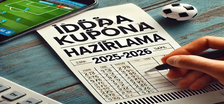 İddaa kuponu hazırlama 2025-2026