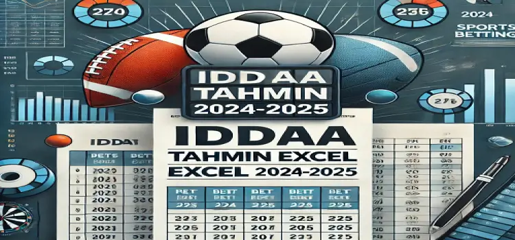 iddaa tahmin excel 2024-2025