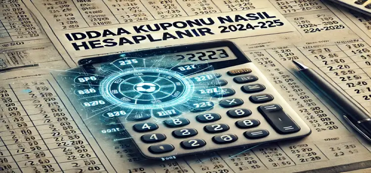 İddaa Kuponu Nasıl Hesaplanır 2024-2025