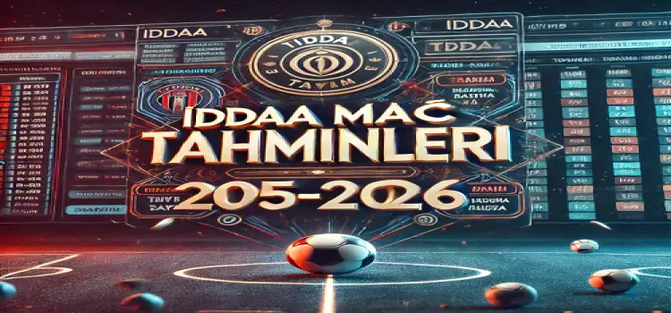 İddaa maç tahminleri 2025-2026