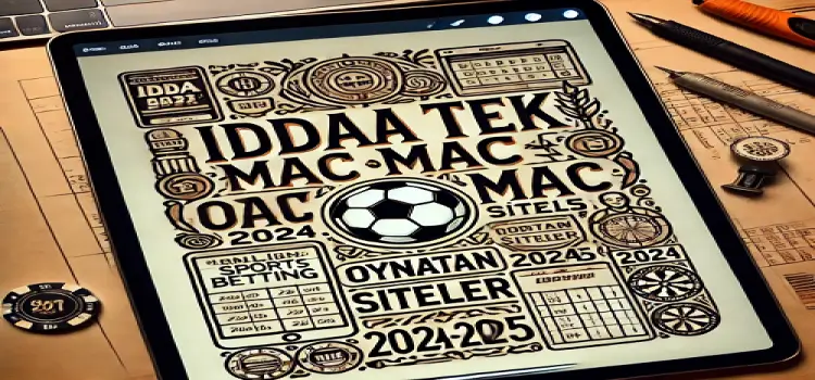 İddaa tek maç oynatan siteler 2024-2025