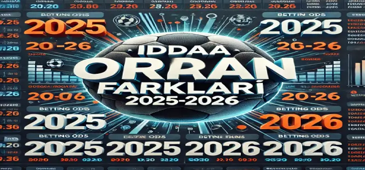 İddaa oran farkları 2025-2026