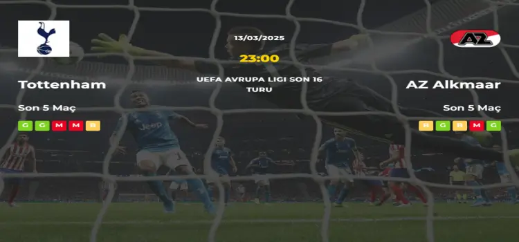 Tottenham Alkmaar İddaa Maç Tahmini 13 Mart 2025