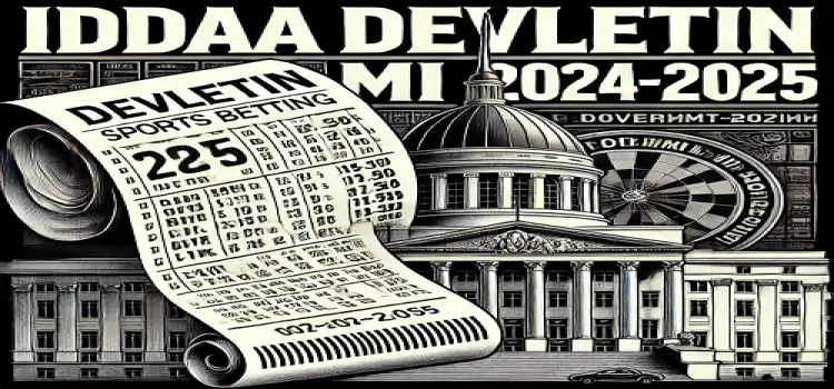 İddaa Devletin mi 2024-2025