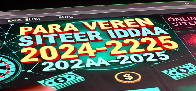 Para Veren Siteler İddaa 2024-2025