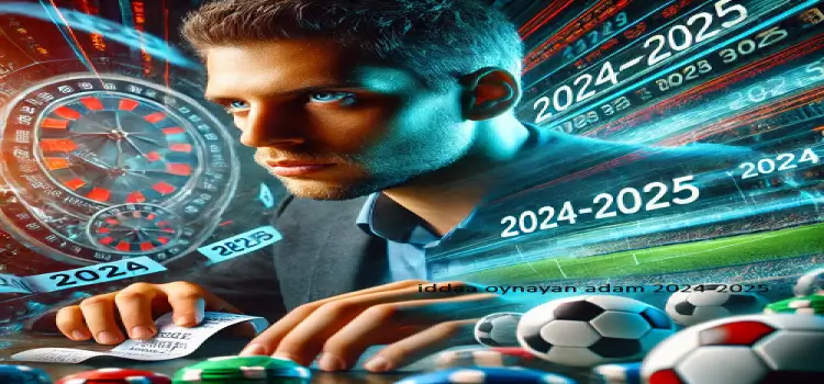 İddaa oynayan adam 2024-2025