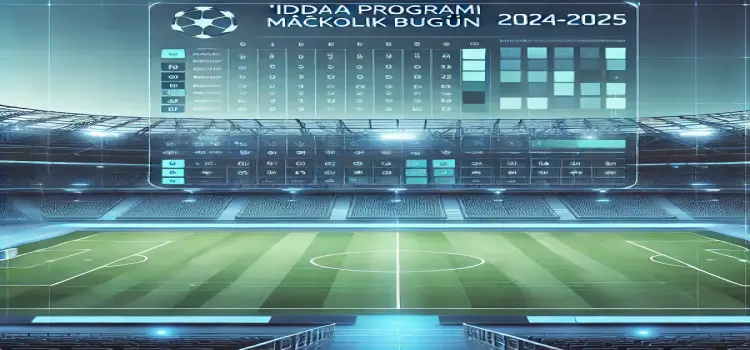 İddaa programı maçkolik bugün 2024-2025