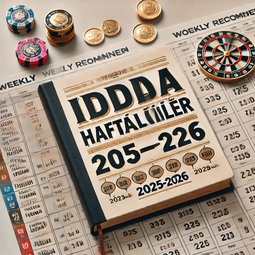 İddaa haftalık öneriler 2025-2026