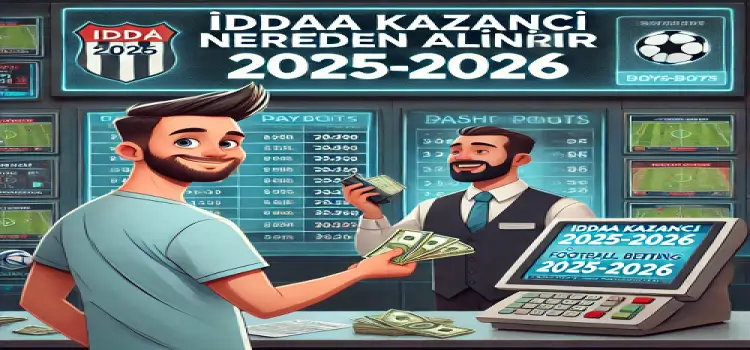 iddaa kazancı nereden alınır 2025-2026