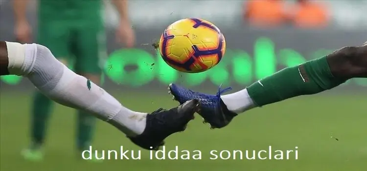 dunku iddaa sonuclari