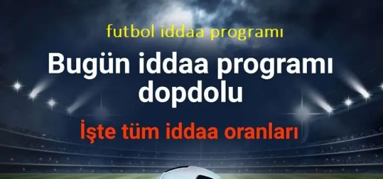 futbol iddaa programı