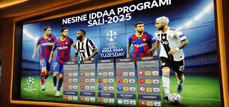 Nesine iddaa programı salı 2024-2025