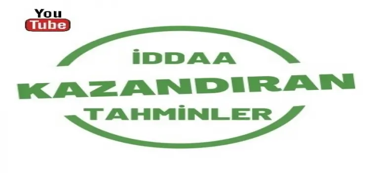 Youtube iddaa tahminleri