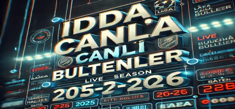 İddaa canlı bültenler 2025-2026