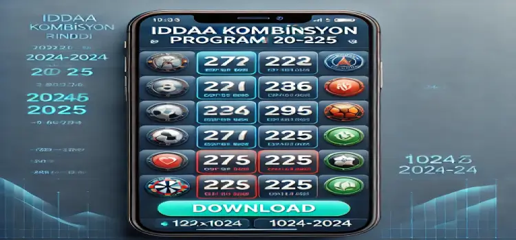 İddaa Kombinasyon Programı İndir 2024-2025