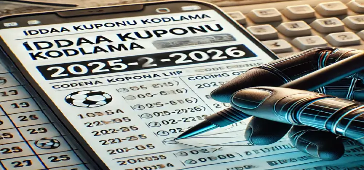 İddaa kuponu kodlama 2025-2026