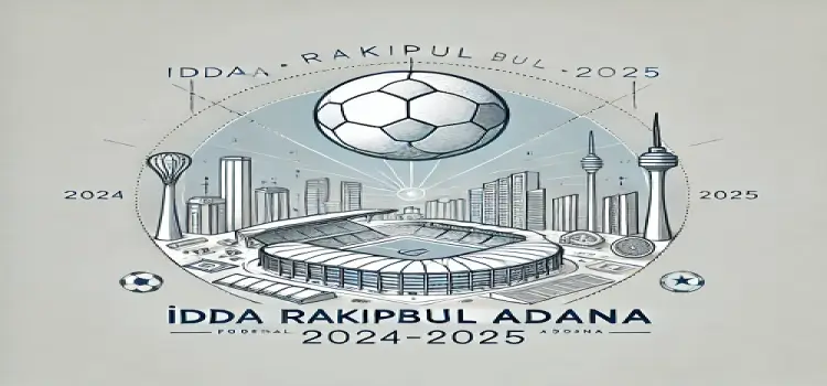 İddaa rakipbul adana 2024-2025