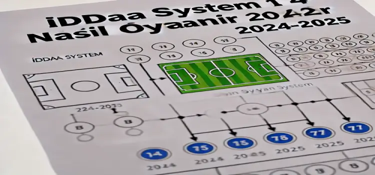 İddaa sistem 1 4 nasıl oynanır 2024-2025