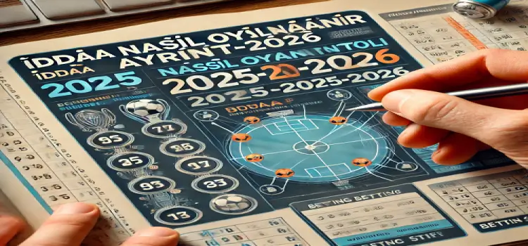 İddaa nasıl oynanır ayrıntılı 2025-2026