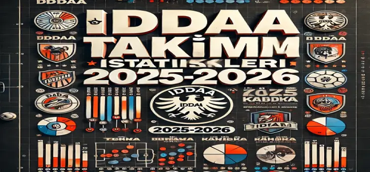 İddaa takım istatistikleri 2025-2026