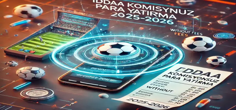 İddaa komisyonsuz para yatırma 2025-2026