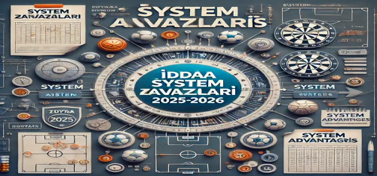 İddaa sistem avantajları 2025-2026