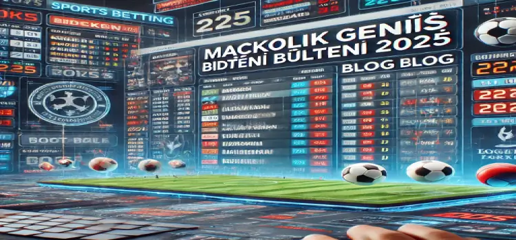 Mackolik geniş iddaa bülteni 2024-2025