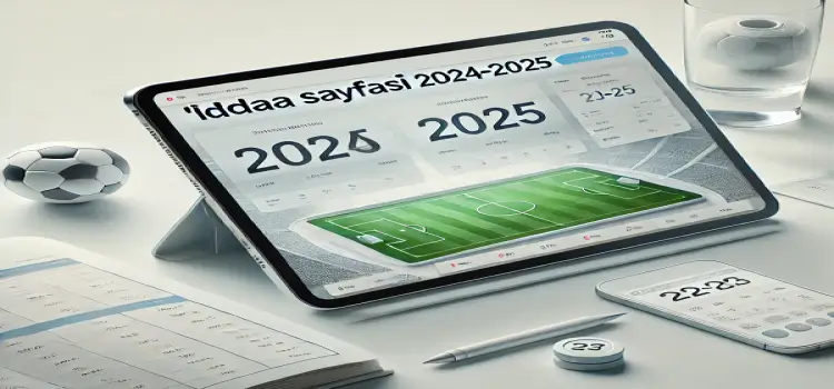 İddaa sayfası 2024-2025