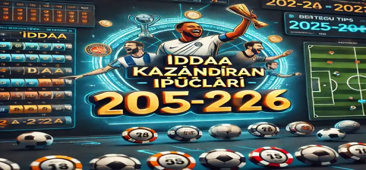 İddaa kazandıran ipuçları 2025-2026