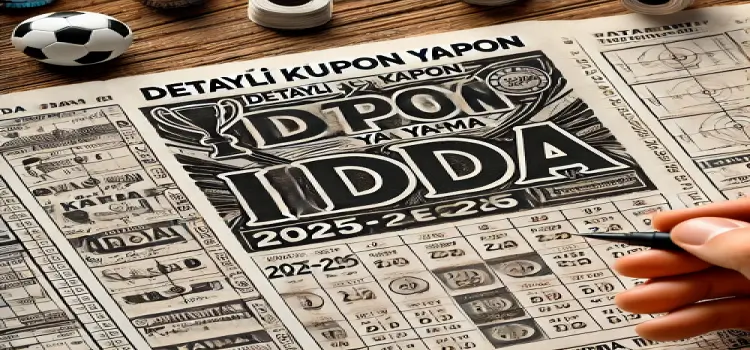 İddaa detaylı kupon yapma 2025-2026