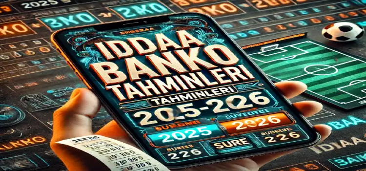 İddaa banko tahminleri 2025-2026