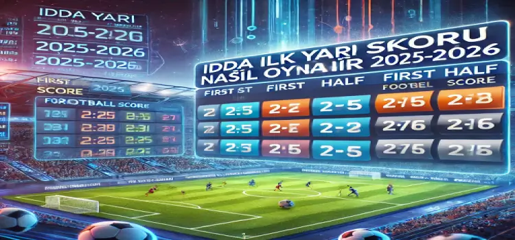 iddaa ilk yarı skoru nasıl oynanır 2025-2026