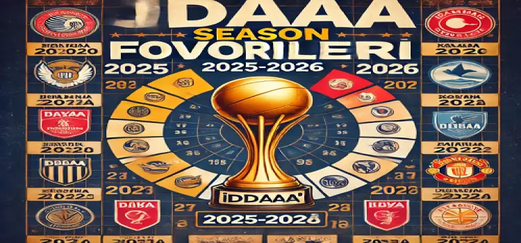 İddaa sezon favorileri 2025-2026