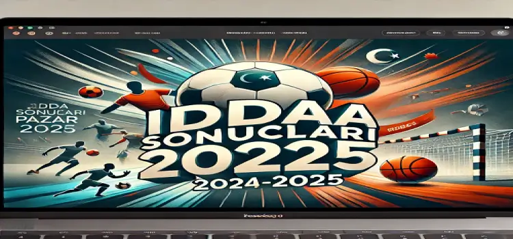 iddaa sonuçları pazar 2024-2025