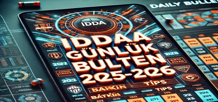 İddaa günlük bülten 2025-2026