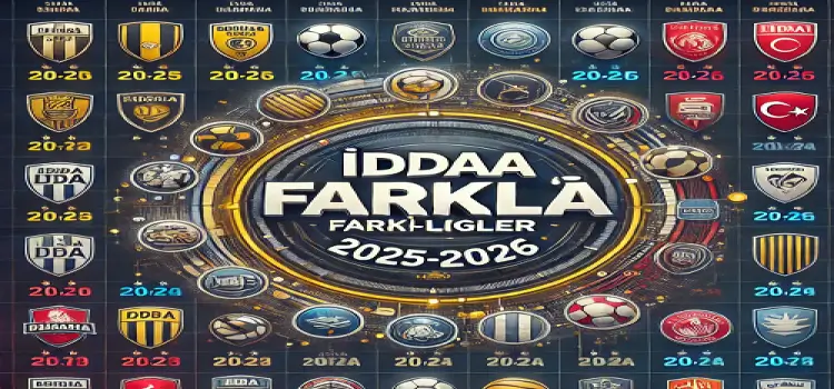 İddaa farklı ligler 2025-2026