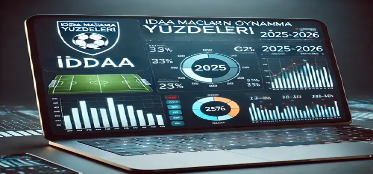 İddaa maçların oynanma yüzdeleri 2025-2026