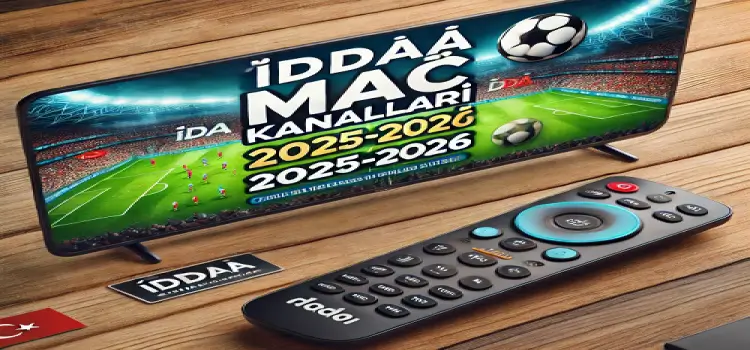 İddaa maç kanalları 2025-2026