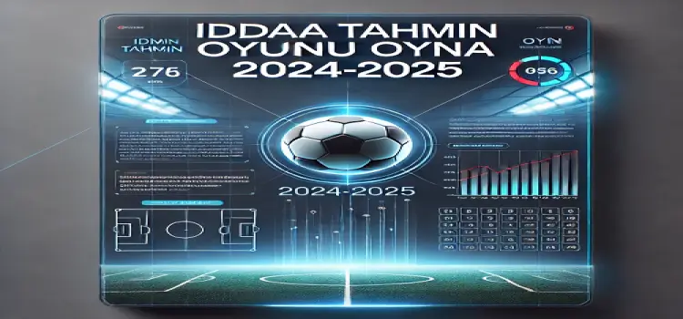 İddaa tahmin oyunu oyna 2024-2025