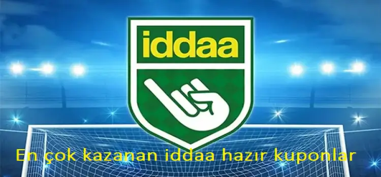 En çok kazanan iddaa hazır kuponlar